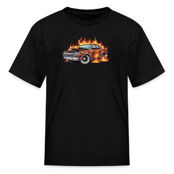 Demo Derby Demolition Derby Demolition Derby Lover - Kid's T-Shirt - black - Front
