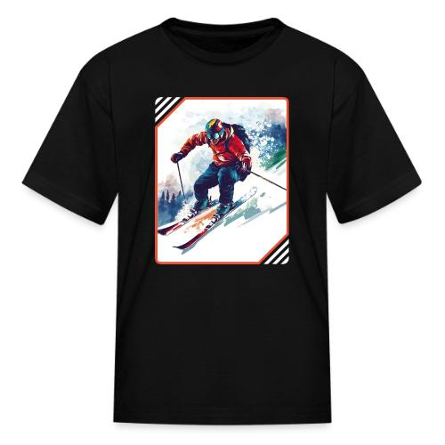 Skiing is Life - Kid's T-Shirt