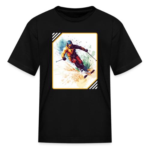 Winter Skiing Escape - Kid's T-Shirt