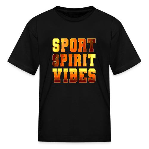 Sport Spirit Vibes Gradient - Kid's T-Shirt