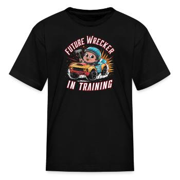 Demo Derby Demolition Derby Demolition Derby Lover - Kid's T-Shirt - black - Front