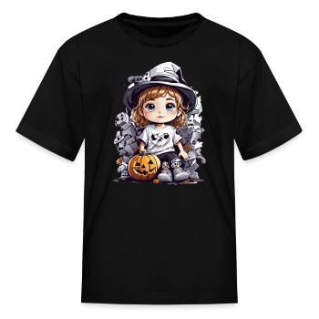 halloween toddler - Kid's T-Shirt - black - Front