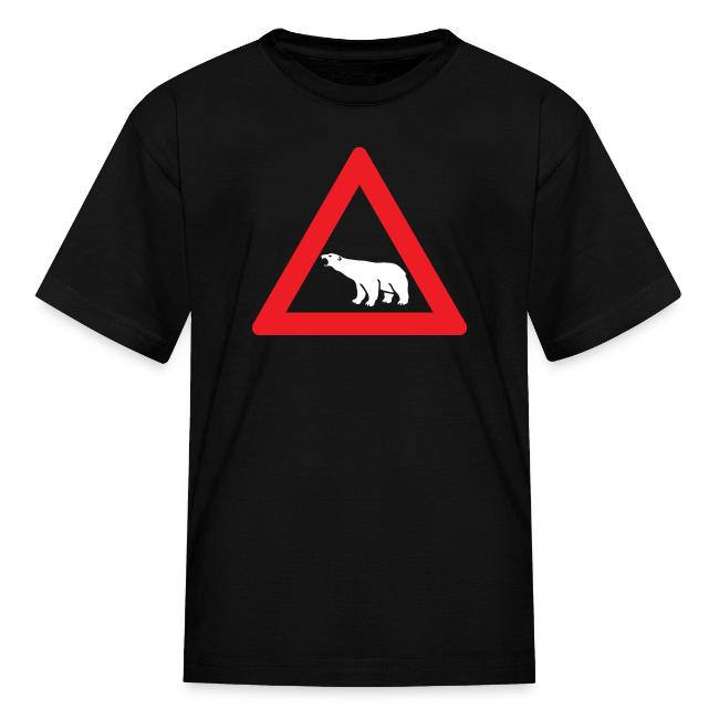 Polar Bear Road Sign