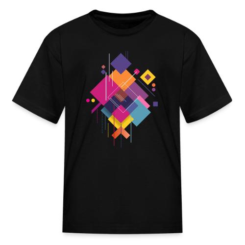 Vibrant Geometry - Kid's T-Shirt