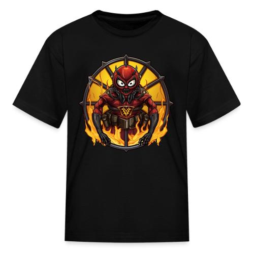 Firefighter spider - Kid's T-Shirt
