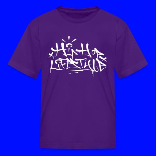 Hip Hop Lifestyle Graffiti Tag - Kid's T-Shirt