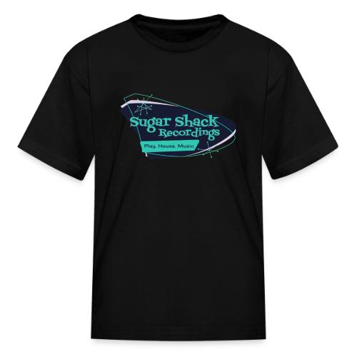 Mid Century Shack Blue Blue - Kid's T-Shirt