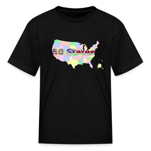 50 states - Kid's T-Shirt