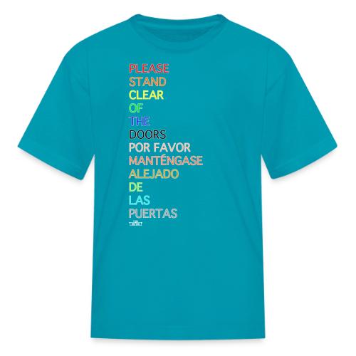 Please Stand Clear (Monorail) - Kid's T-Shirt