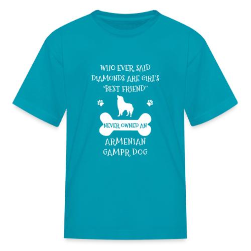 My Best Friend Is Armenian Gampr Dog Cool Gift - Kid's T-Shirt