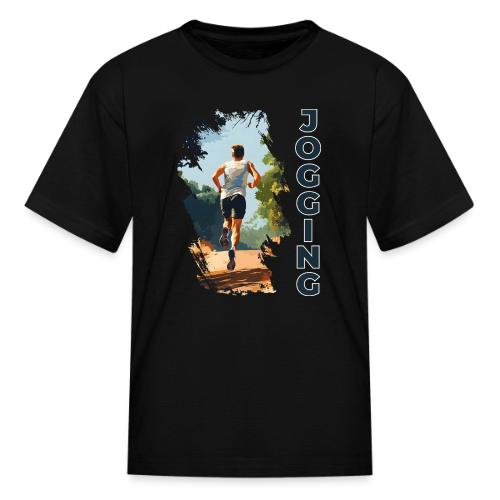 Jogging Vibes - Kid's T-Shirt