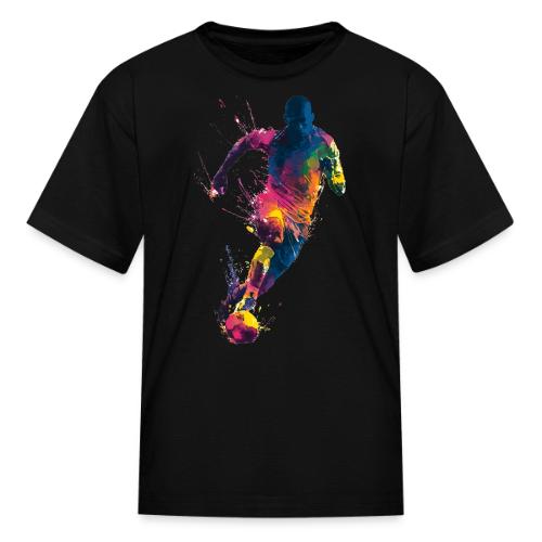 Soccer: Kick of Colors - Kid's T-Shirt