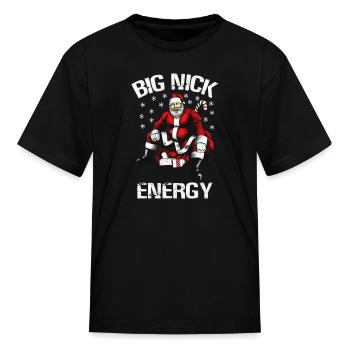 big nick - Kid's T-Shirt - black - Front