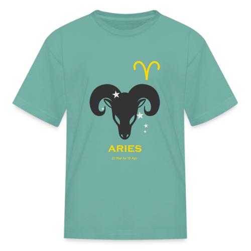 Aries zodiac astrology horoscope - Kid's T-Shirt