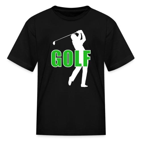 Golf: Classic Golf Motion - Kid's T-Shirt