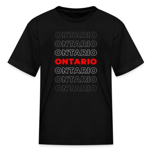 Ontario Outline - Kid's T-Shirt
