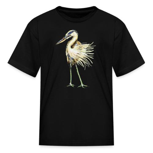 Great Blue Heron - Kid's T-Shirt