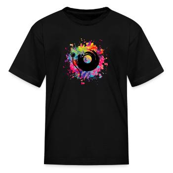 Music - DJ - Kid's T-Shirt - black - Front
