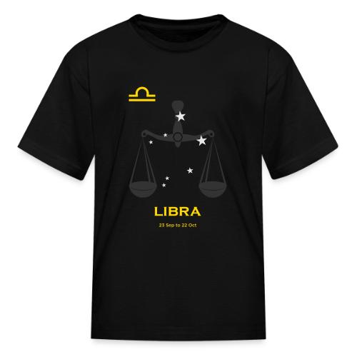 Libra zodiac astrology horoscope - Kid's T-Shirt