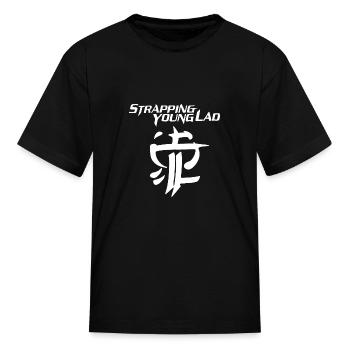 Strapping Young Lad Logo - Kid's T-Shirt - black - Front