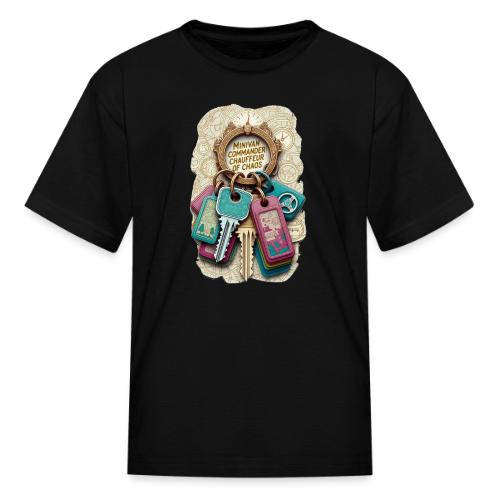 Minivan Commander T Shirt, Chauffeur of Chaos Mug - Kid's T-Shirt