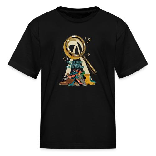 Lost Item Locator T Shirt, Professional Finder Mug - Kid's T-Shirt