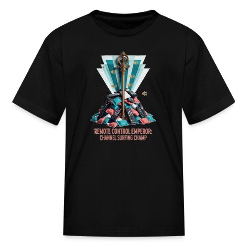 Remote Control Emperor T Shirt - Kid's T-Shirt