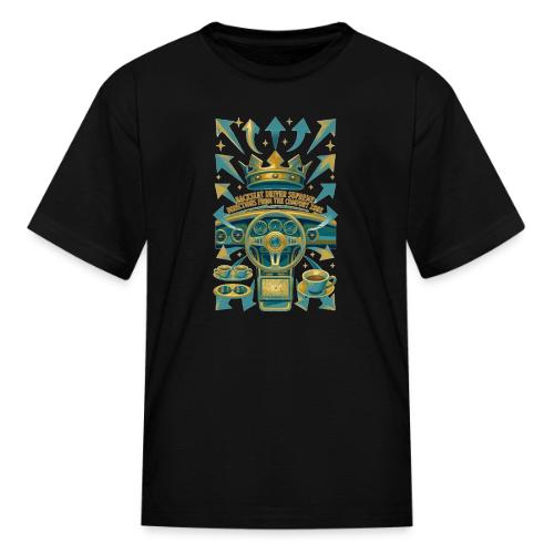 Backseat Driver T Shirt, Funny Dad Gift - Kid's T-Shirt