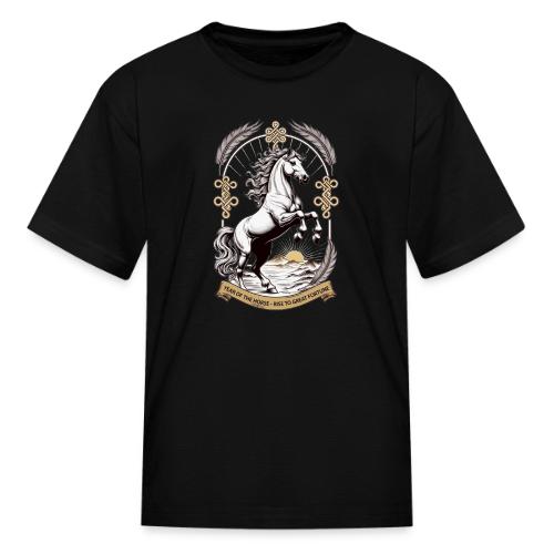 Year of the Horse Rearing T Shirt, Lunar New Year - Kid's T-Shirt