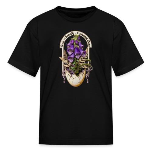 Spring Serenity Foxglove Tee, Easter Gift for wife - Kid's T-Shirt