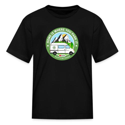 Van Home Travel / La maison est l’endroit où vous la garez / Van - T-shirt Enfant