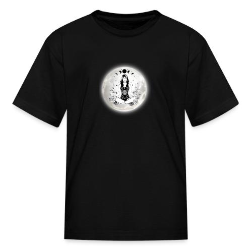 Self Healing Girl By The Moon - Kid's T-Shirt