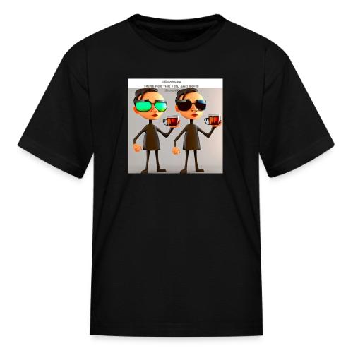 Here for the tea - Kid's T-Shirt