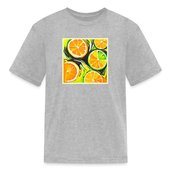 Vibrant Citrus Painting