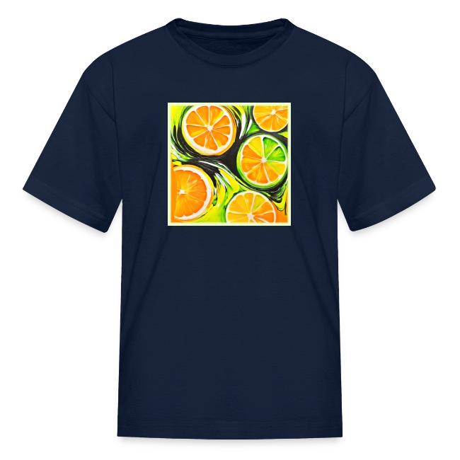 Vibrant Citrus Painting