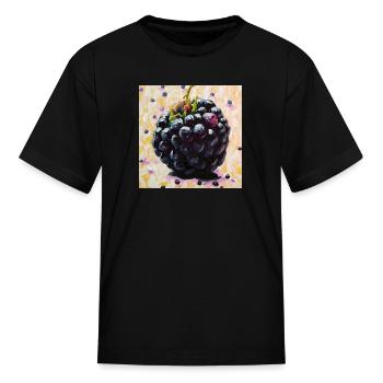 Very berry - Kid's T-Shirt - black - Front