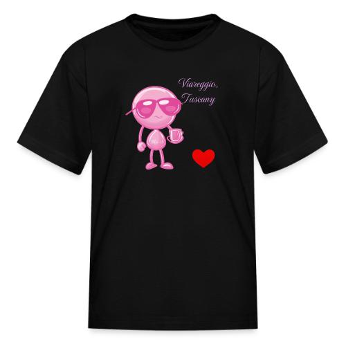 Smoon City_Viareggio Tuscany Pink - Kid's T-Shirt