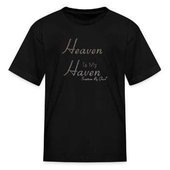 Heaven Is My Haven Collection - Kid's T-Shirt - black - Front
