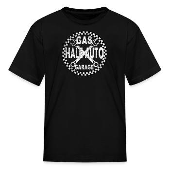 Hale Auto Gas/Garage Beacon Hills California - Kid's T-Shirt - black - Front