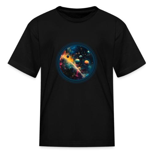Painted Planetscape - Kid's T-Shirt