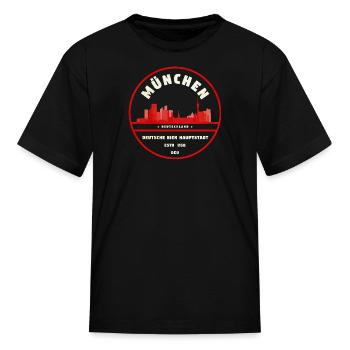 Munich Germany - Kid's T-Shirt - black - Front