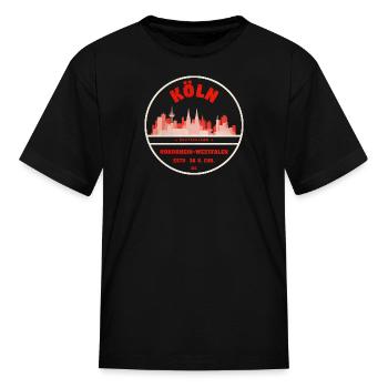 Cologne Germany - Kid's T-Shirt - black - Front