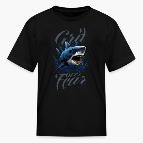 Grit over Fear - Kid's T-Shirt
