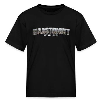 Maastricht Netherlands - Kid's T-Shirt - black - Front