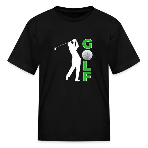 Golf: Classic Golf Motion - Kid's T-Shirt