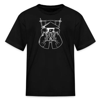 zen master - Kid's T-Shirt - black - Front