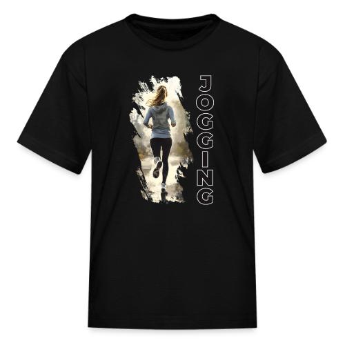 Jogging: Run into Motion - Kid's T-Shirt
