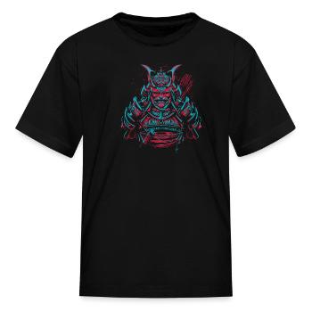 Samurai warrior art - Kid's T-Shirt - black - Front