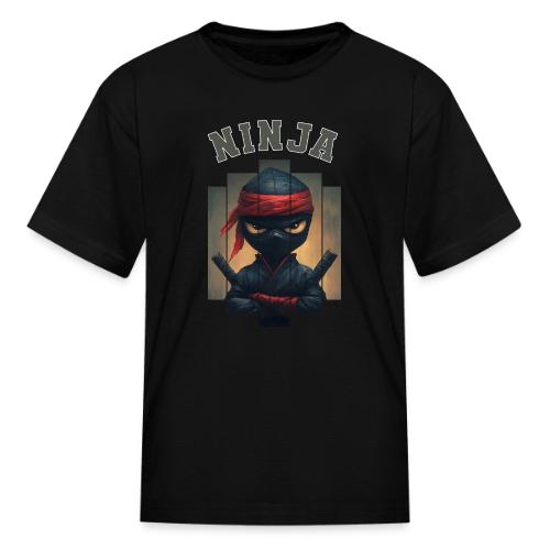 Cartoon Ninja Vibes - Kid's T-Shirt