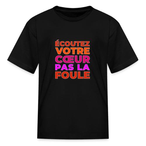 Heart first - Kid's T-Shirt